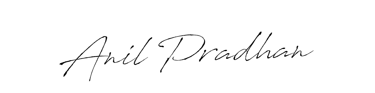 Design your own signature with our free online signature maker. With this signature software, you can create a handwritten (Antro_Vectra) signature for name Anil Pradhan. Anil Pradhan signature style 6 images and pictures png