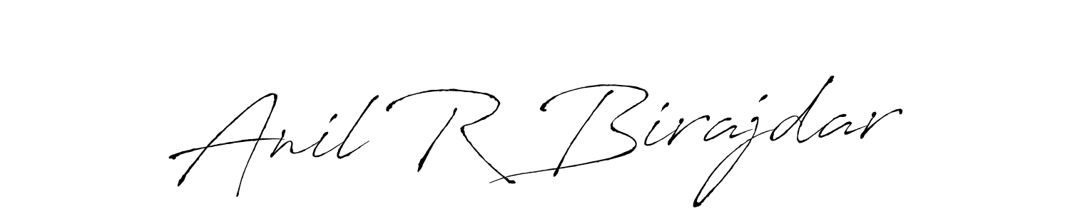This is the best signature style for the Anil R Birajdar name. Also you like these signature font (Antro_Vectra). Mix name signature. Anil R Birajdar signature style 6 images and pictures png