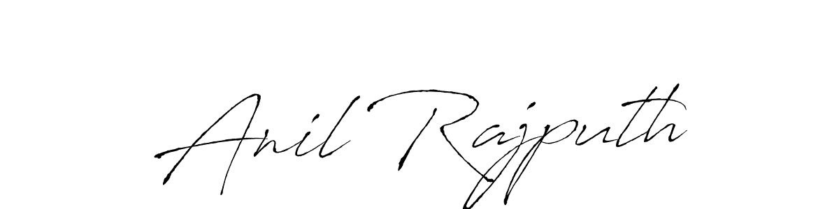Make a beautiful signature design for name Anil Rajputh. With this signature (Antro_Vectra) style, you can create a handwritten signature for free. Anil Rajputh signature style 6 images and pictures png