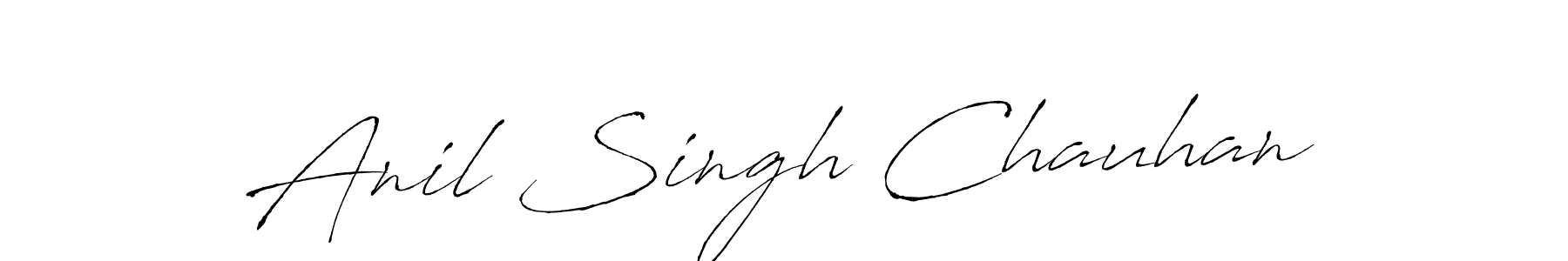 Also we have Anil Singh Chauhan name is the best signature style. Create professional handwritten signature collection using Antro_Vectra autograph style. Anil Singh Chauhan signature style 6 images and pictures png