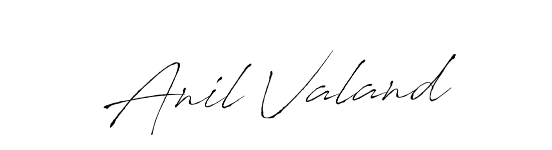 The best way (Antro_Vectra) to make a short signature is to pick only two or three words in your name. The name Anil Valand include a total of six letters. For converting this name. Anil Valand signature style 6 images and pictures png