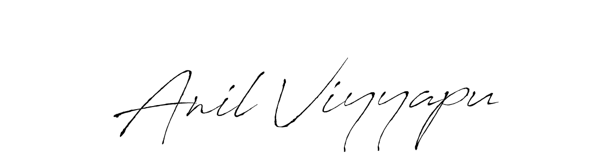 You should practise on your own different ways (Antro_Vectra) to write your name (Anil Viyyapu) in signature. don't let someone else do it for you. Anil Viyyapu signature style 6 images and pictures png