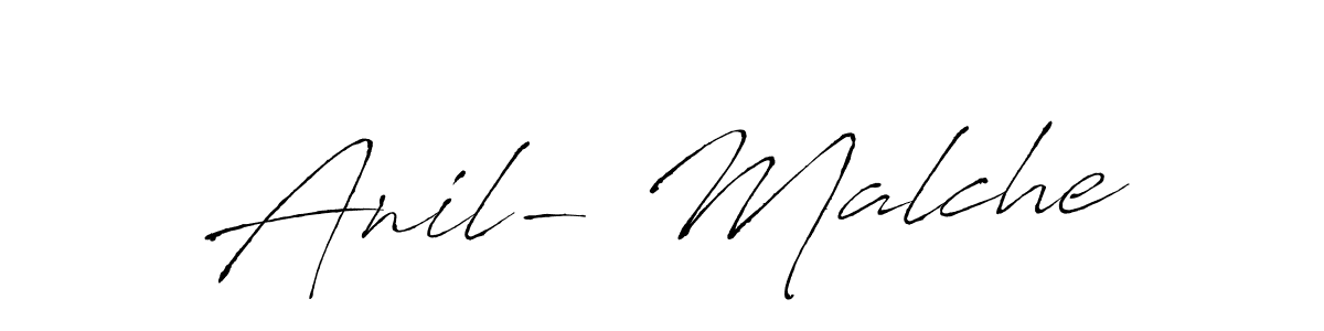 You should practise on your own different ways (Antro_Vectra) to write your name (Anil- Malche) in signature. don't let someone else do it for you. Anil- Malche signature style 6 images and pictures png