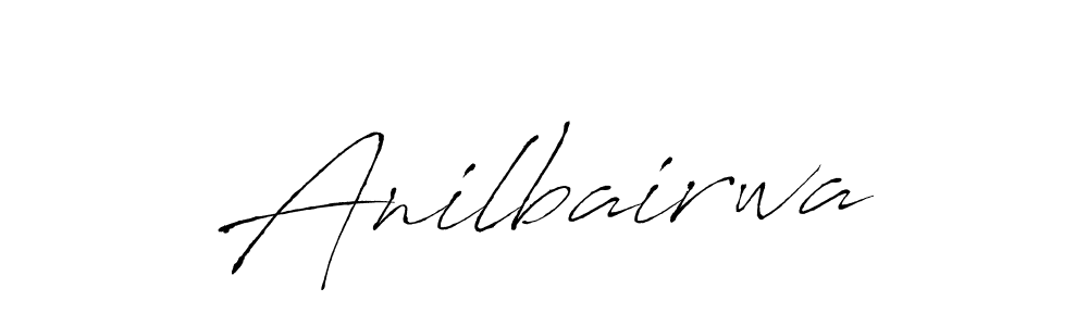 Create a beautiful signature design for name Anilbairwa. With this signature (Antro_Vectra) fonts, you can make a handwritten signature for free. Anilbairwa signature style 6 images and pictures png