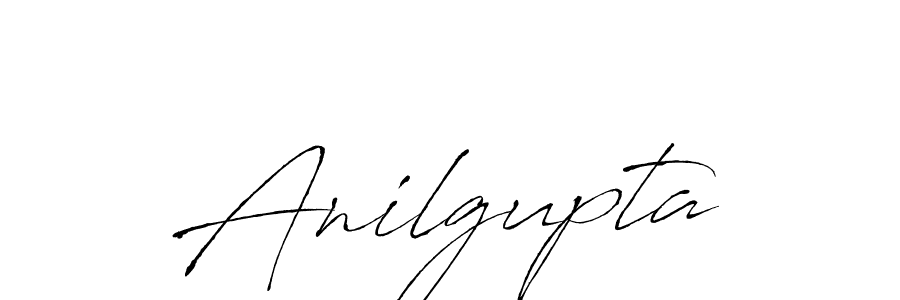 Use a signature maker to create a handwritten signature online. With this signature software, you can design (Antro_Vectra) your own signature for name Anilgupta. Anilgupta signature style 6 images and pictures png