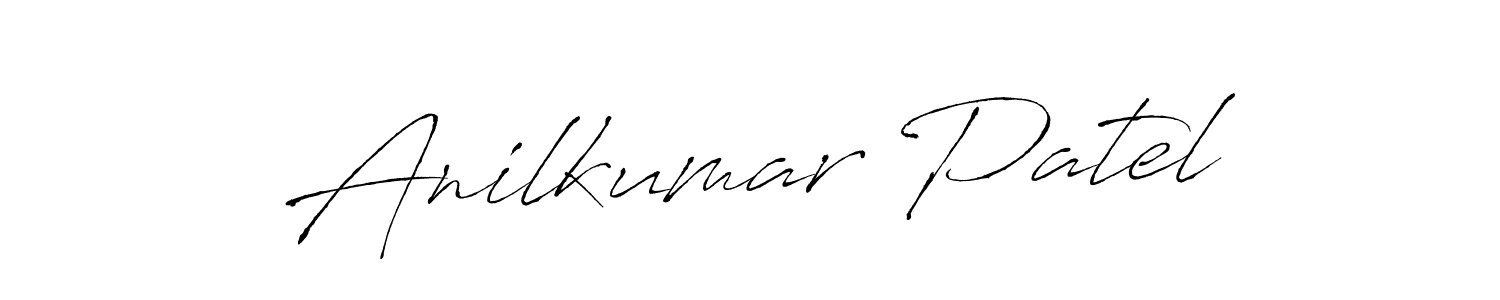 You should practise on your own different ways (Antro_Vectra) to write your name (Anilkumar Patel) in signature. don't let someone else do it for you. Anilkumar Patel signature style 6 images and pictures png