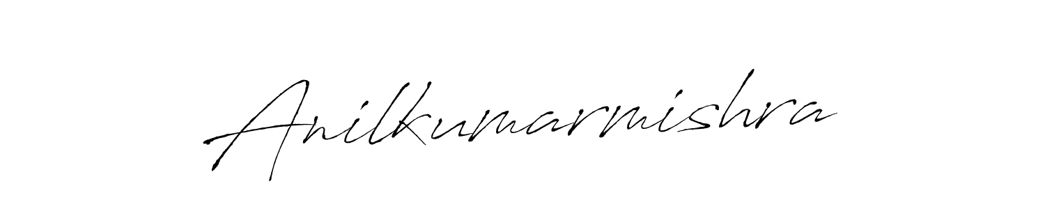 How to make Anilkumarmishra signature? Antro_Vectra is a professional autograph style. Create handwritten signature for Anilkumarmishra name. Anilkumarmishra signature style 6 images and pictures png