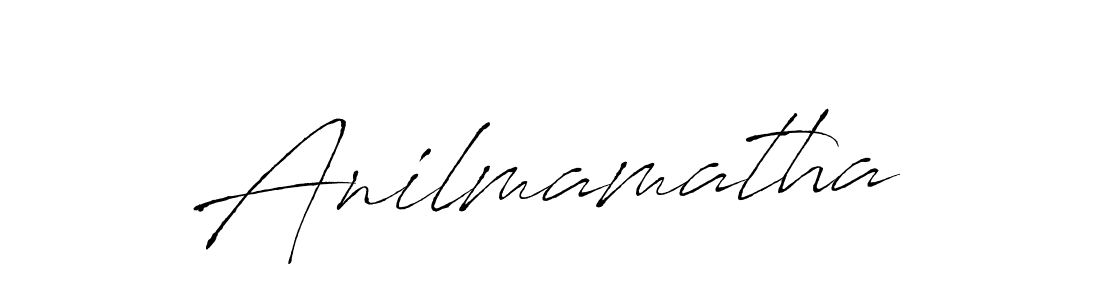 Anilmamatha stylish signature style. Best Handwritten Sign (Antro_Vectra) for my name. Handwritten Signature Collection Ideas for my name Anilmamatha. Anilmamatha signature style 6 images and pictures png