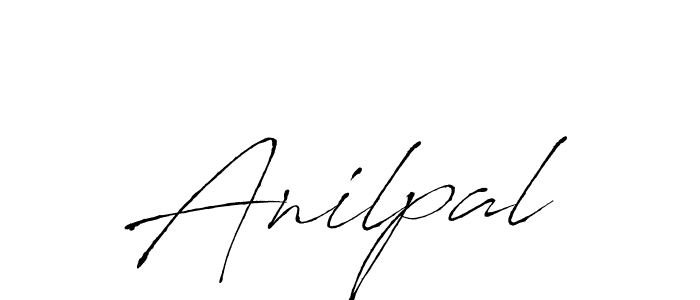 How to make Anilpal signature? Antro_Vectra is a professional autograph style. Create handwritten signature for Anilpal name. Anilpal signature style 6 images and pictures png