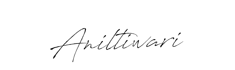 Make a beautiful signature design for name Aniltiwari. Use this online signature maker to create a handwritten signature for free. Aniltiwari signature style 6 images and pictures png