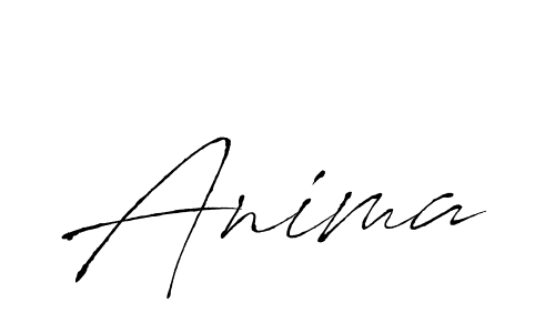 Anima stylish signature style. Best Handwritten Sign (Antro_Vectra) for my name. Handwritten Signature Collection Ideas for my name Anima. Anima signature style 6 images and pictures png