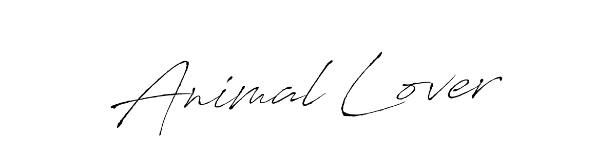 The best way (Antro_Vectra) to make a short signature is to pick only two or three words in your name. The name Animal Lover include a total of six letters. For converting this name. Animal Lover signature style 6 images and pictures png