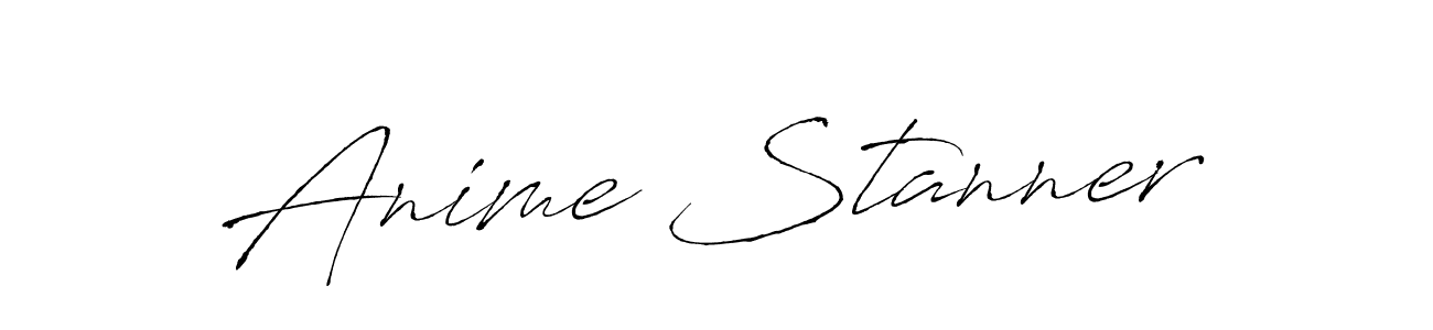 Make a beautiful signature design for name Anime Stanner. With this signature (Antro_Vectra) style, you can create a handwritten signature for free. Anime Stanner signature style 6 images and pictures png