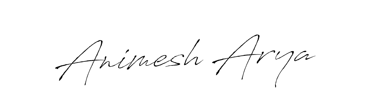 Make a beautiful signature design for name Animesh Arya. With this signature (Antro_Vectra) style, you can create a handwritten signature for free. Animesh Arya signature style 6 images and pictures png