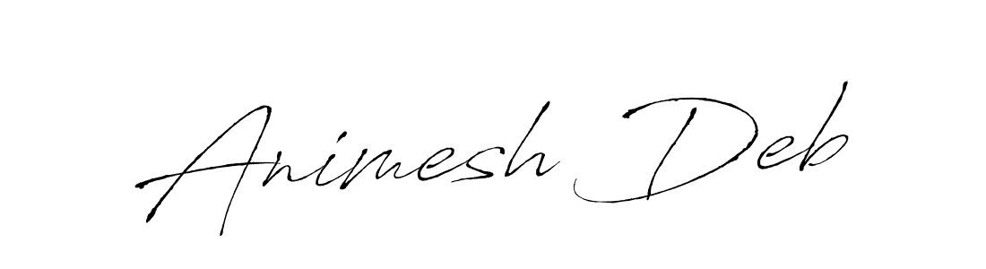 Animesh Deb stylish signature style. Best Handwritten Sign (Antro_Vectra) for my name. Handwritten Signature Collection Ideas for my name Animesh Deb. Animesh Deb signature style 6 images and pictures png
