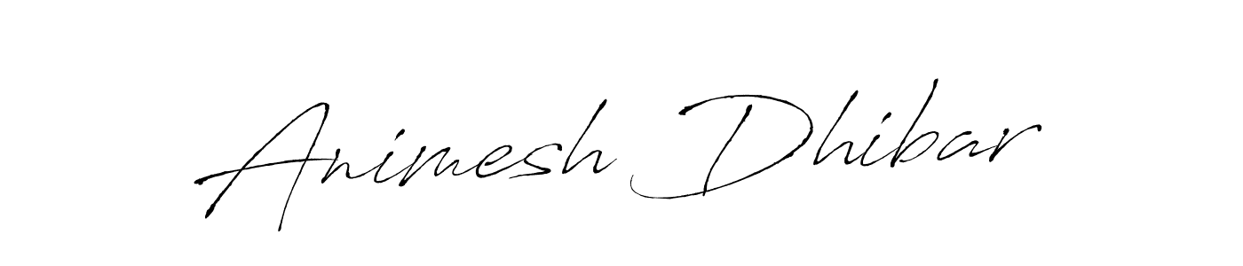 Create a beautiful signature design for name Animesh Dhibar. With this signature (Antro_Vectra) fonts, you can make a handwritten signature for free. Animesh Dhibar signature style 6 images and pictures png