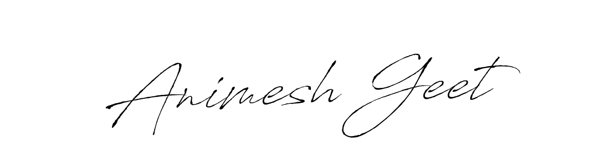 Also we have Animesh Geet name is the best signature style. Create professional handwritten signature collection using Antro_Vectra autograph style. Animesh Geet signature style 6 images and pictures png