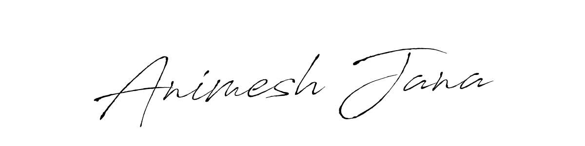 How to make Animesh Jana signature? Antro_Vectra is a professional autograph style. Create handwritten signature for Animesh Jana name. Animesh Jana signature style 6 images and pictures png