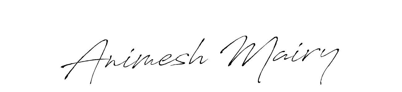 Make a beautiful signature design for name Animesh Mairy. Use this online signature maker to create a handwritten signature for free. Animesh Mairy signature style 6 images and pictures png