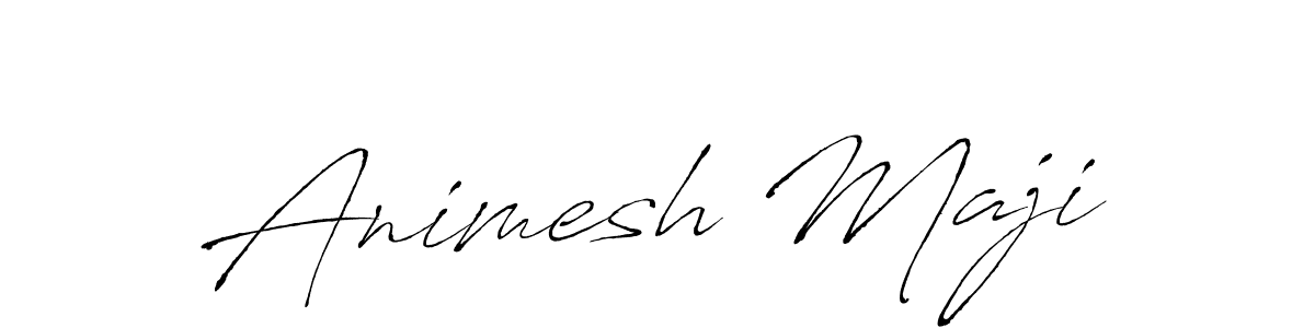 Create a beautiful signature design for name Animesh Maji. With this signature (Antro_Vectra) fonts, you can make a handwritten signature for free. Animesh Maji signature style 6 images and pictures png