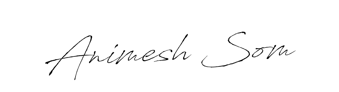 Design your own signature with our free online signature maker. With this signature software, you can create a handwritten (Antro_Vectra) signature for name Animesh Som. Animesh Som signature style 6 images and pictures png