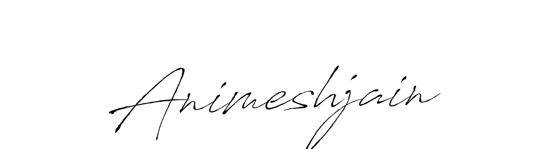 Design your own signature with our free online signature maker. With this signature software, you can create a handwritten (Antro_Vectra) signature for name Animeshjain. Animeshjain signature style 6 images and pictures png