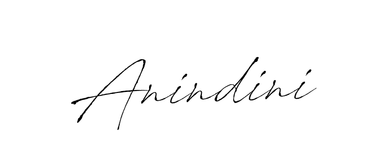 Create a beautiful signature design for name Anindini. With this signature (Antro_Vectra) fonts, you can make a handwritten signature for free. Anindini signature style 6 images and pictures png