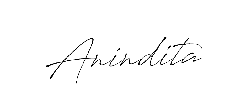 Create a beautiful signature design for name Anindita. With this signature (Antro_Vectra) fonts, you can make a handwritten signature for free. Anindita signature style 6 images and pictures png