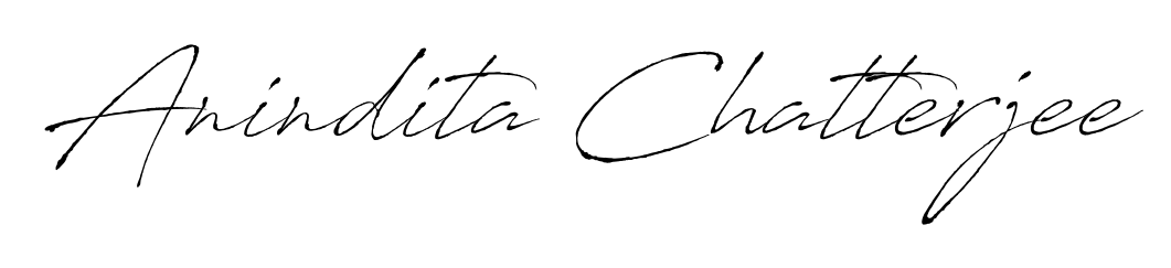 Use a signature maker to create a handwritten signature online. With this signature software, you can design (Antro_Vectra) your own signature for name Anindita Chatterjee. Anindita Chatterjee signature style 6 images and pictures png