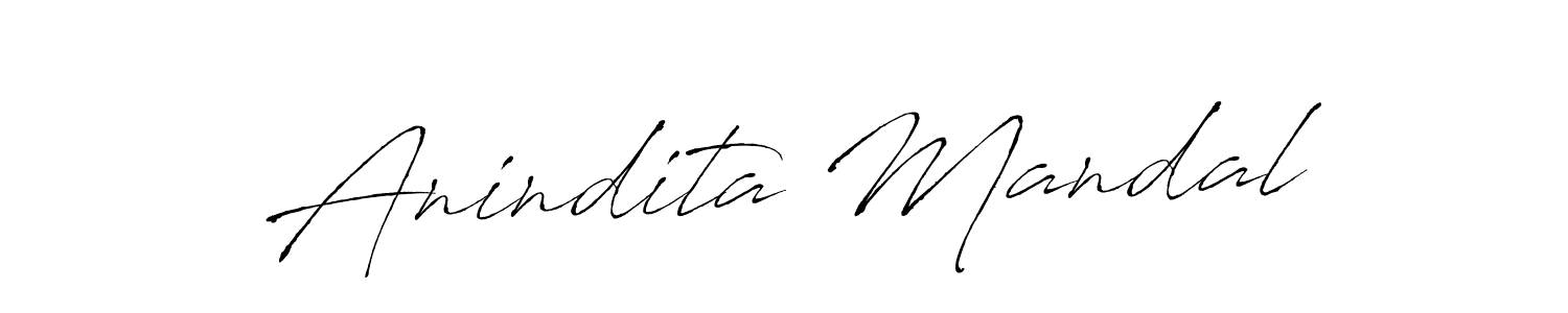 Also You can easily find your signature by using the search form. We will create Anindita Mandal name handwritten signature images for you free of cost using Antro_Vectra sign style. Anindita Mandal signature style 6 images and pictures png