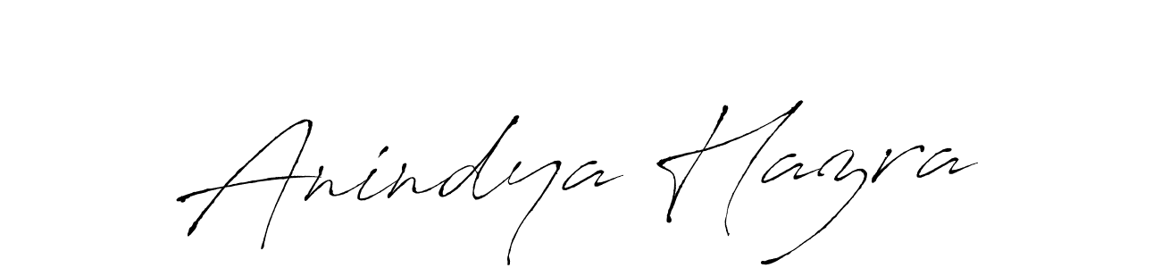 How to make Anindya Hazra name signature. Use Antro_Vectra style for creating short signs online. This is the latest handwritten sign. Anindya Hazra signature style 6 images and pictures png