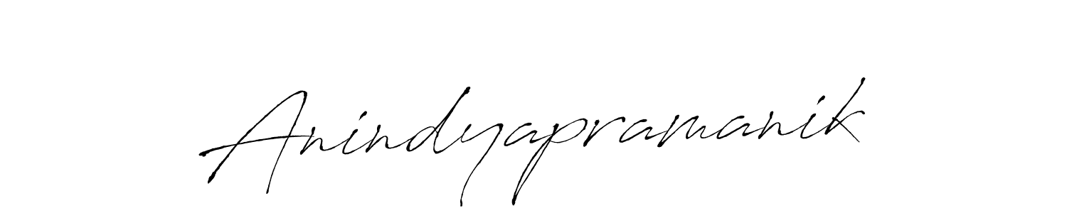 How to make Anindyapramanik signature? Antro_Vectra is a professional autograph style. Create handwritten signature for Anindyapramanik name. Anindyapramanik signature style 6 images and pictures png