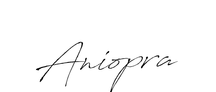 You should practise on your own different ways (Antro_Vectra) to write your name (Aniopra) in signature. don't let someone else do it for you. Aniopra signature style 6 images and pictures png