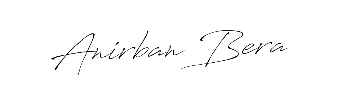 Create a beautiful signature design for name Anirban Bera. With this signature (Antro_Vectra) fonts, you can make a handwritten signature for free. Anirban Bera signature style 6 images and pictures png