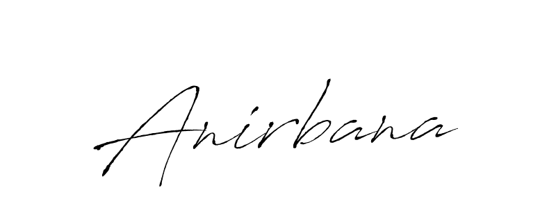 Use a signature maker to create a handwritten signature online. With this signature software, you can design (Antro_Vectra) your own signature for name Anirbana. Anirbana signature style 6 images and pictures png