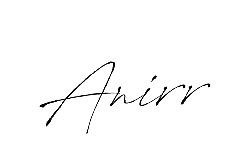 Create a beautiful signature design for name Anirr. With this signature (Antro_Vectra) fonts, you can make a handwritten signature for free. Anirr signature style 6 images and pictures png