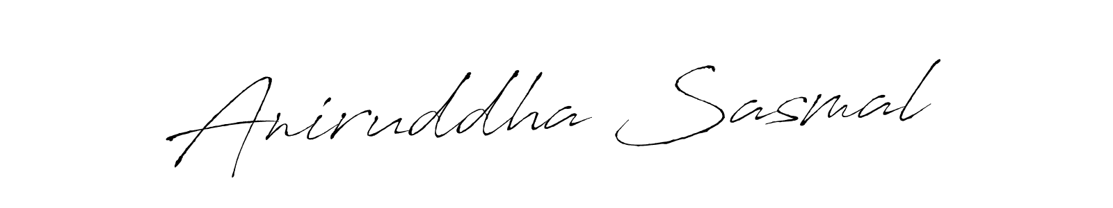 This is the best signature style for the Aniruddha Sasmal name. Also you like these signature font (Antro_Vectra). Mix name signature. Aniruddha Sasmal signature style 6 images and pictures png
