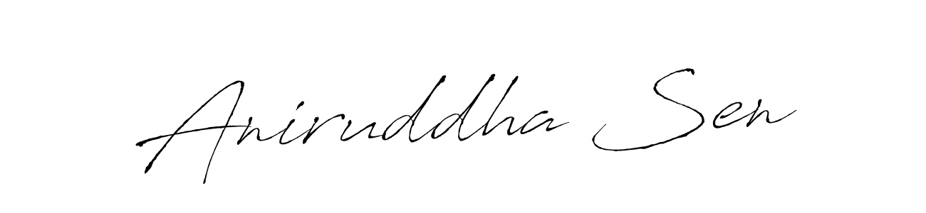 This is the best signature style for the Aniruddha Sen name. Also you like these signature font (Antro_Vectra). Mix name signature. Aniruddha Sen signature style 6 images and pictures png