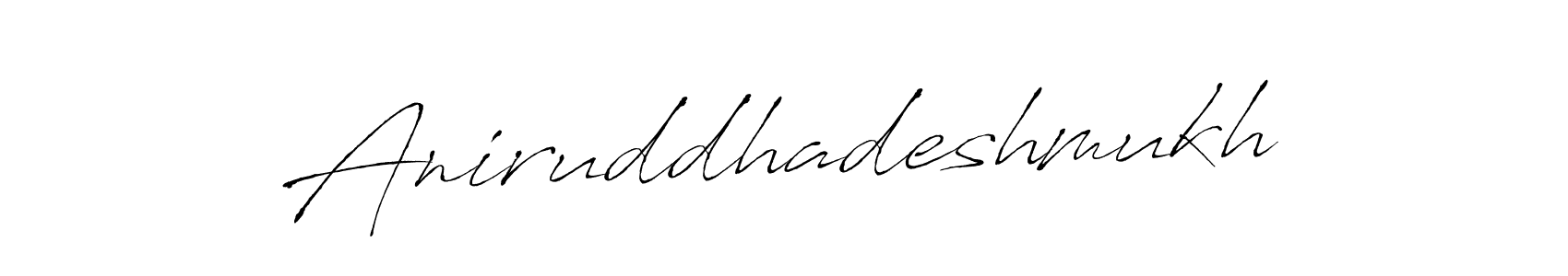 Make a beautiful signature design for name Aniruddhadeshmukh. Use this online signature maker to create a handwritten signature for free. Aniruddhadeshmukh signature style 6 images and pictures png