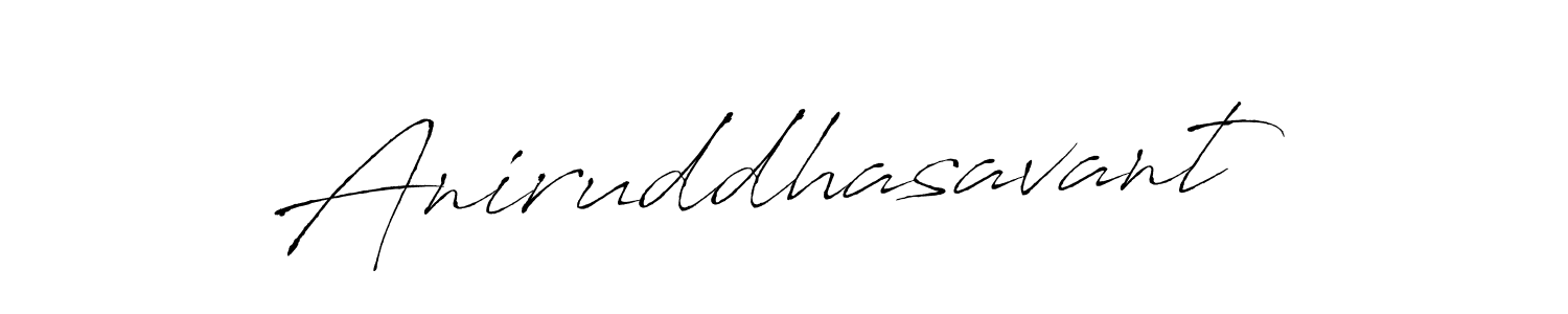 Make a beautiful signature design for name Aniruddhasavant. With this signature (Antro_Vectra) style, you can create a handwritten signature for free. Aniruddhasavant signature style 6 images and pictures png
