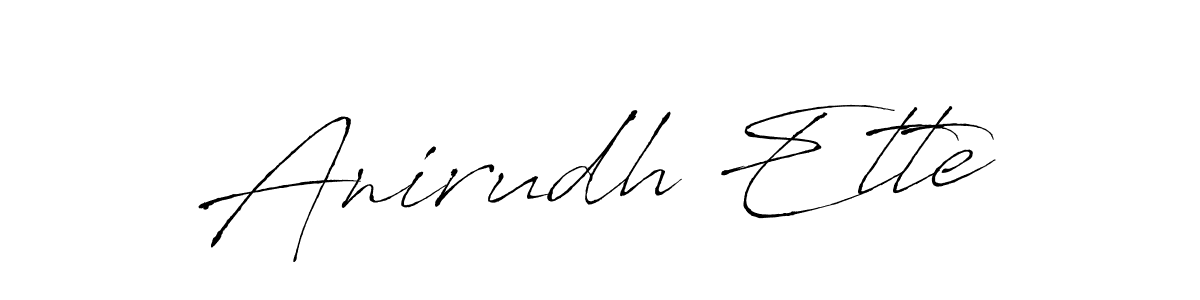 Here are the top 10 professional signature styles for the name Anirudh Ette. These are the best autograph styles you can use for your name. Anirudh Ette signature style 6 images and pictures png