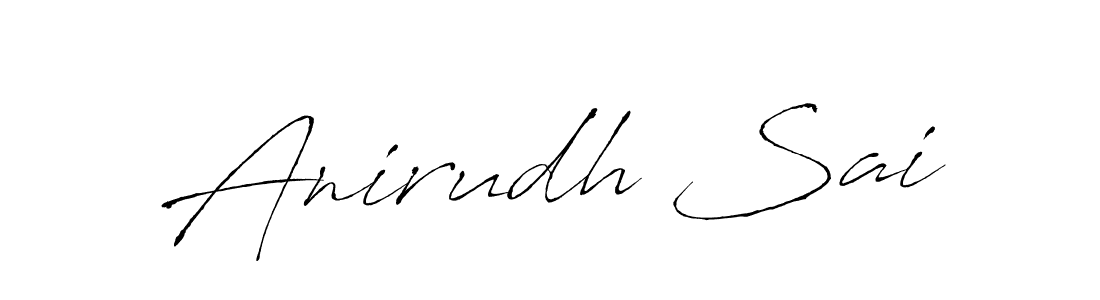 Also we have Anirudh Sai name is the best signature style. Create professional handwritten signature collection using Antro_Vectra autograph style. Anirudh Sai signature style 6 images and pictures png