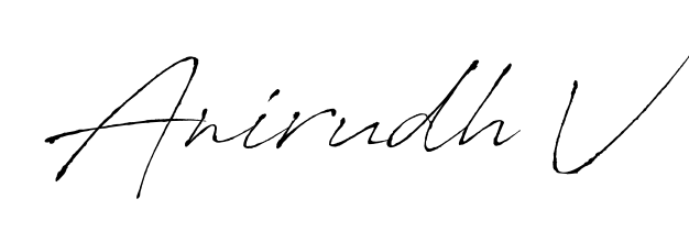 An effortless, minimalist signature concept for Anirudh V using Antro_Vectra design. Clean lines that look great on any document. Anirudh V signature style 6 images and pictures png