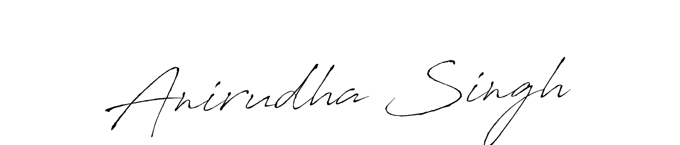 Make a beautiful signature design for name Anirudha Singh. Use this online signature maker to create a handwritten signature for free. Anirudha Singh signature style 6 images and pictures png