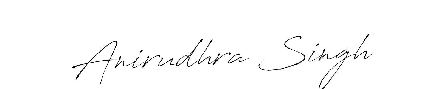 You should practise on your own different ways (Antro_Vectra) to write your name (Anirudhra Singh) in signature. don't let someone else do it for you. Anirudhra Singh signature style 6 images and pictures png