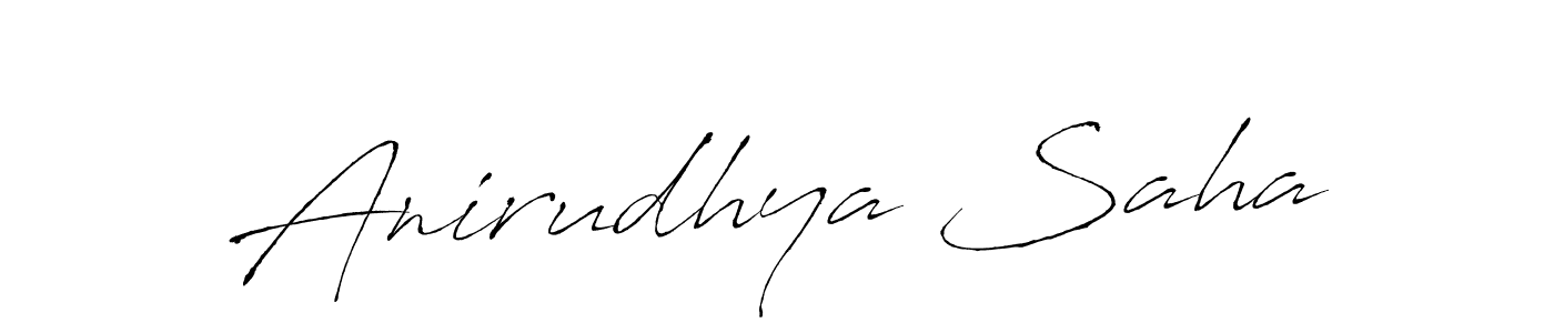 Use a signature maker to create a handwritten signature online. With this signature software, you can design (Antro_Vectra) your own signature for name Anirudhya Saha. Anirudhya Saha signature style 6 images and pictures png
