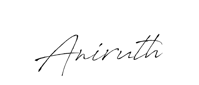 You should practise on your own different ways (Antro_Vectra) to write your name (Aniruth) in signature. don't let someone else do it for you. Aniruth signature style 6 images and pictures png