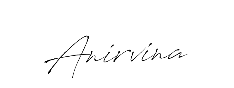 Design your own signature with our free online signature maker. With this signature software, you can create a handwritten (Antro_Vectra) signature for name Anirvina. Anirvina signature style 6 images and pictures png