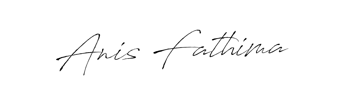 Create a beautiful signature design for name Anis Fathima. With this signature (Antro_Vectra) fonts, you can make a handwritten signature for free. Anis Fathima signature style 6 images and pictures png