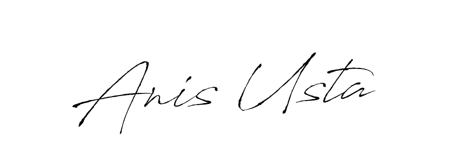 Best and Professional Signature Style for Anis Usta. Antro_Vectra Best Signature Style Collection. Anis Usta signature style 6 images and pictures png